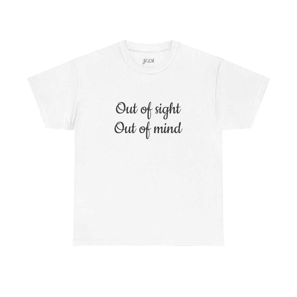 Out of sight Out of mind Unisex Heavy Cotton Tee