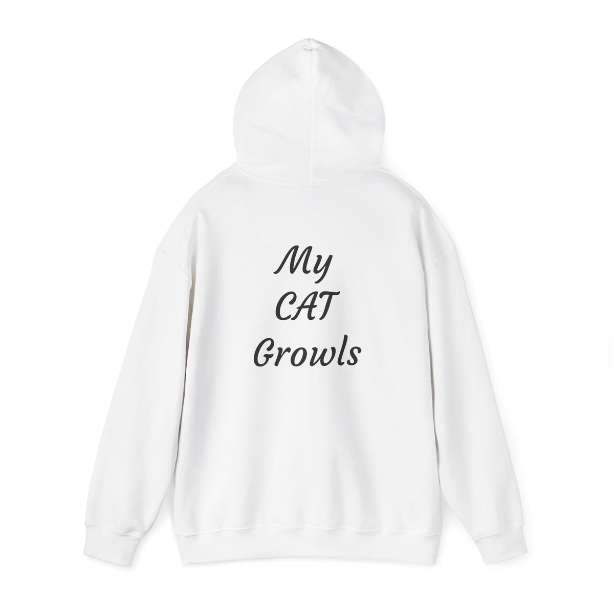 My CAT Growls Unisex Heavy Blend™ Hooded Sweatshirt