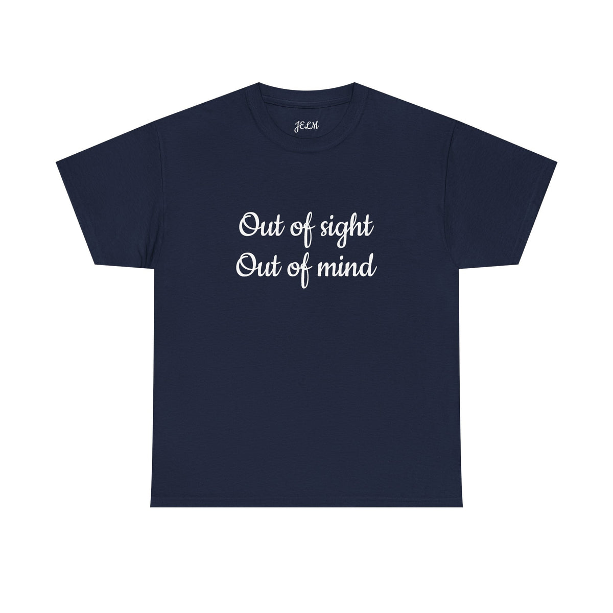 Out of sight Out of mind Unisex Heavy Cotton Tee