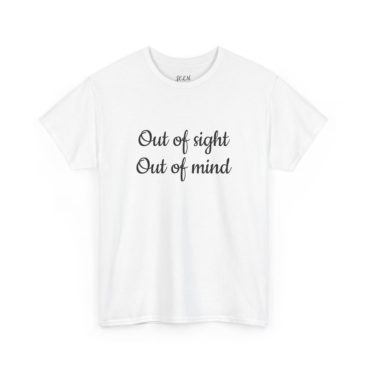 Out of sight Out of mind Unisex Heavy Cotton Tee