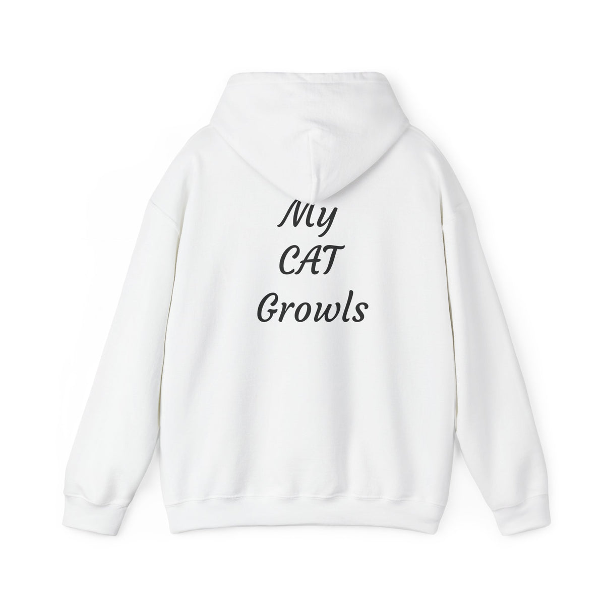 My CAT Growls Unisex Heavy Blend™ Hooded Sweatshirt