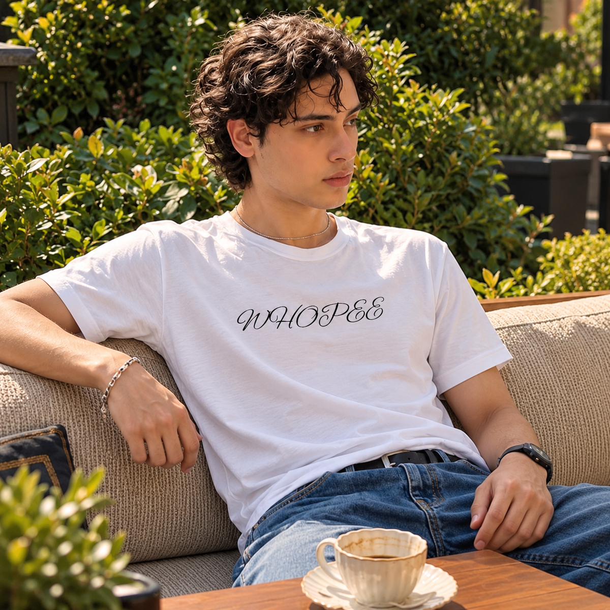 WHOPEE Unisex Heavy Cotton Tee
